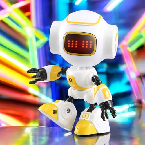 Roboter mit interaktiver Sprachausgabe und LED-Augen