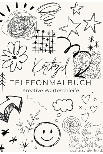 Kritzel Telefonmalbuch
