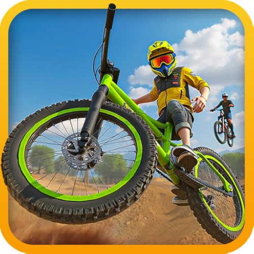 Offroad-Fahrradfahrer 3D