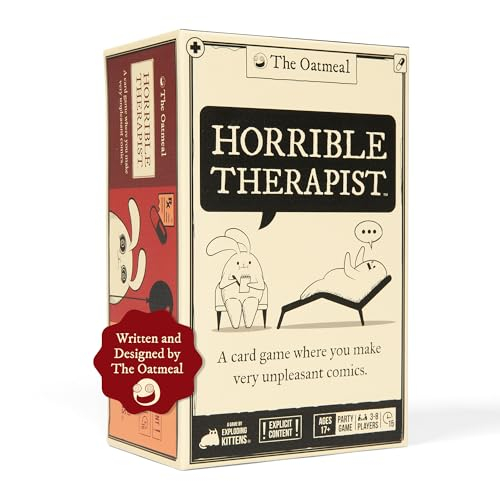 Exploding Kittens Horrible Therapist: Core Game Edition