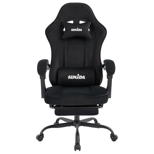 SUKIDA Gaming Stuhl Stoff