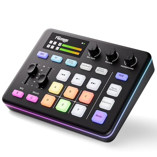 Facmogu G9 Gaming Audio Mixer