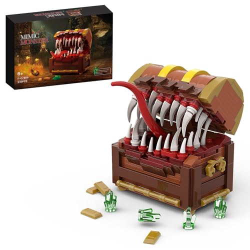 Ayolofei Mimic Treasure Chest Monster Bausteine Set