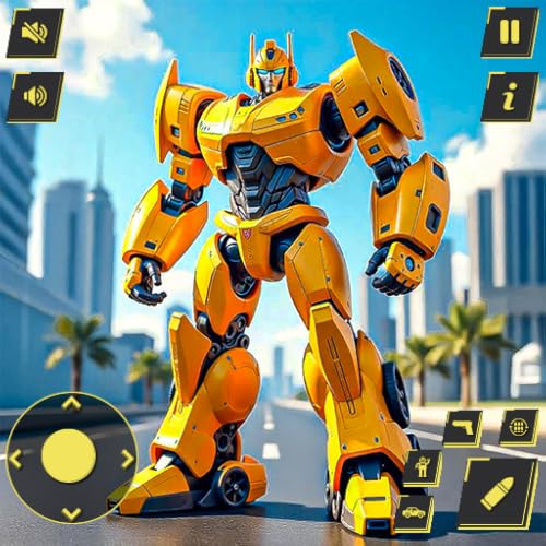 Roboterauto-Transformations-Kampfspiele 3D 2025