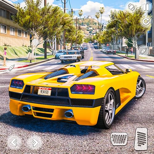 Open World Auto renn spiel, Stadt fahr simulator