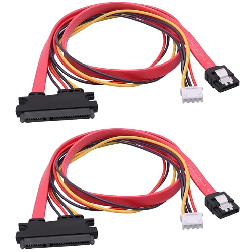 YARCHONN 22Pin SATA Daten Stromkabel