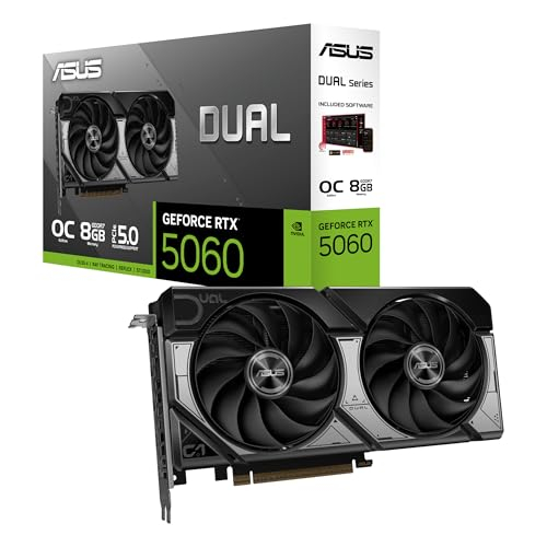 ASUS Dual GeForce RTX 5060 8GB OC Edition GDDR7