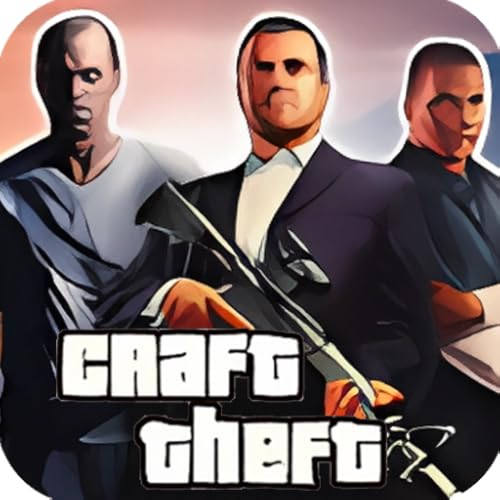 GTAA 5 Craft Theft Autos Open World Sandbox Game with Cars and Guns