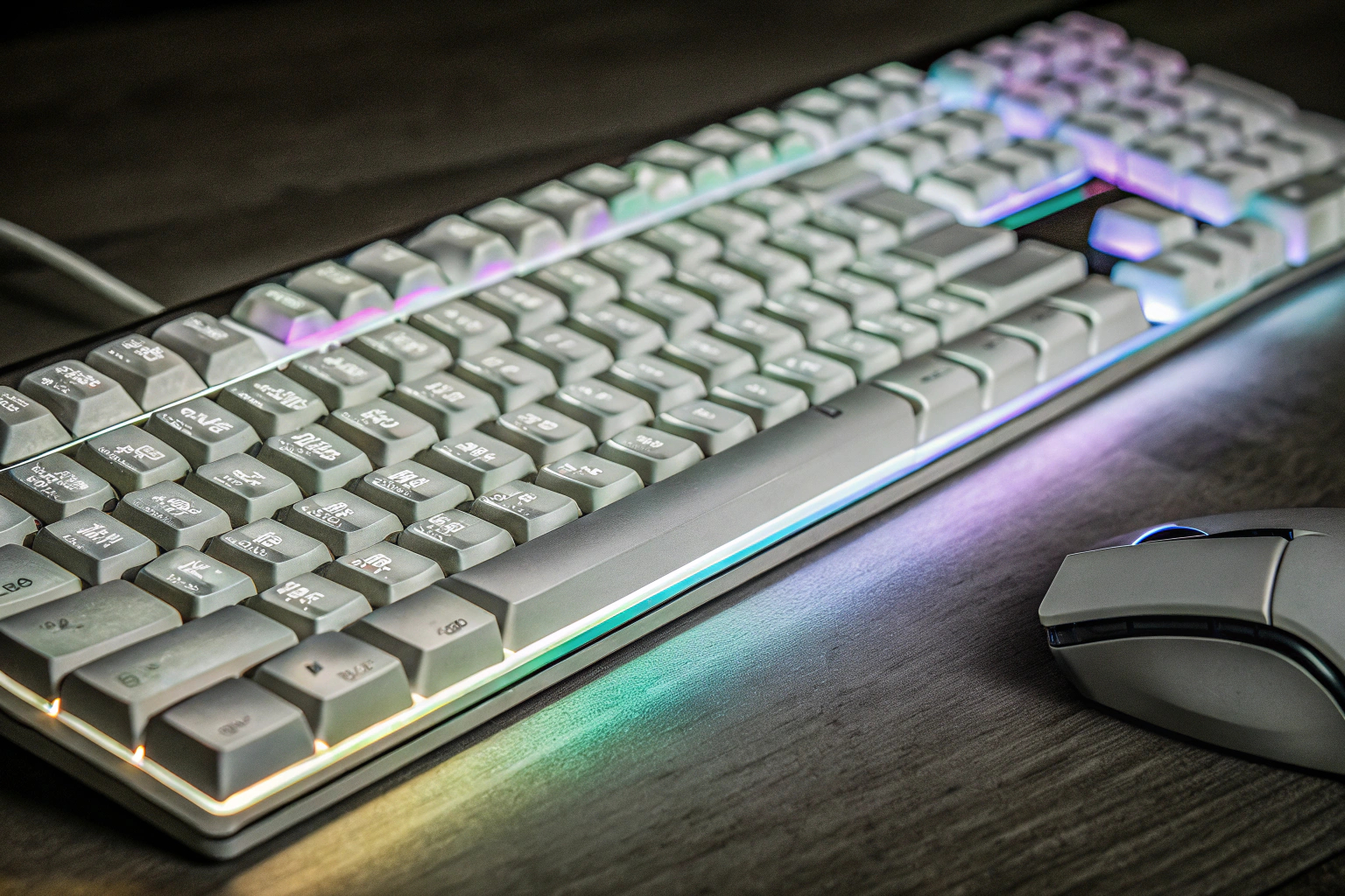 Rii Gaming Tastatur und Maus Set mit RGB Beleuchtung Rii Gaming Set mit RGB Hintergrundbeleuchtung