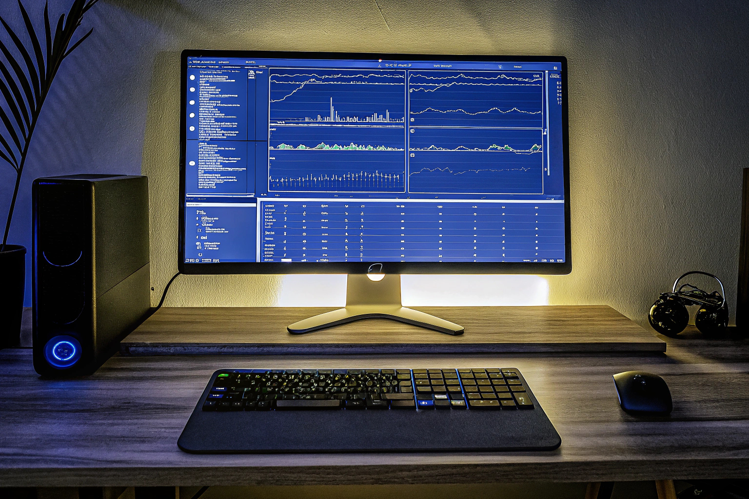 Software-Optimierungstools für die Grafikleistung auf einem Computerbildschirm Software-Optimierungstools für die Grafikleistung