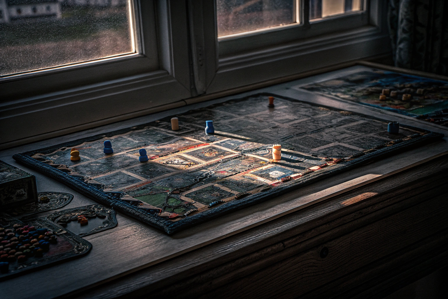 Spielbrett von Anno 1800 als Brettspiel. Anno 1800 Brettspiel