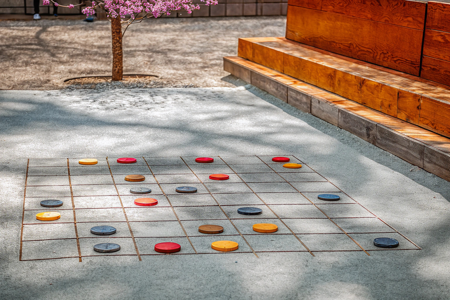 Gonggi-Spiel in Aktion