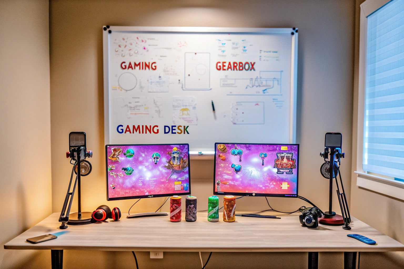 Zwei Streamer arbeiten zusammen und planen einen gemeinsamen Stream Streamer Kooperation