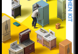 Die Sims 4 - Landhausküche-Set