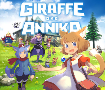 Giraffe and Annika