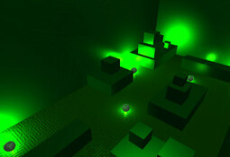 "Glow Ball" - The billiard puzzle game