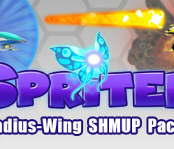 Spriter: Radius-Wing SHMUP Animated Art Pack