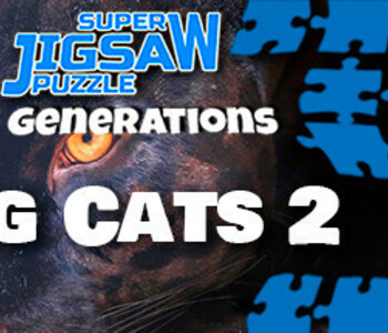 Super Jigsaw Puzzle: Generations - Big Cats 2