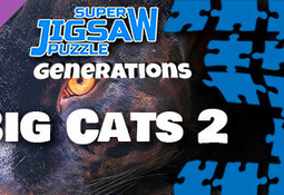 Super Jigsaw Puzzle: Generations - Big Cats 2
