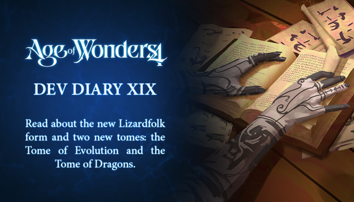 Age of Wonders 4: Dragon Dawn: Lizardfolk & Magic Tomes in the First Content Pack