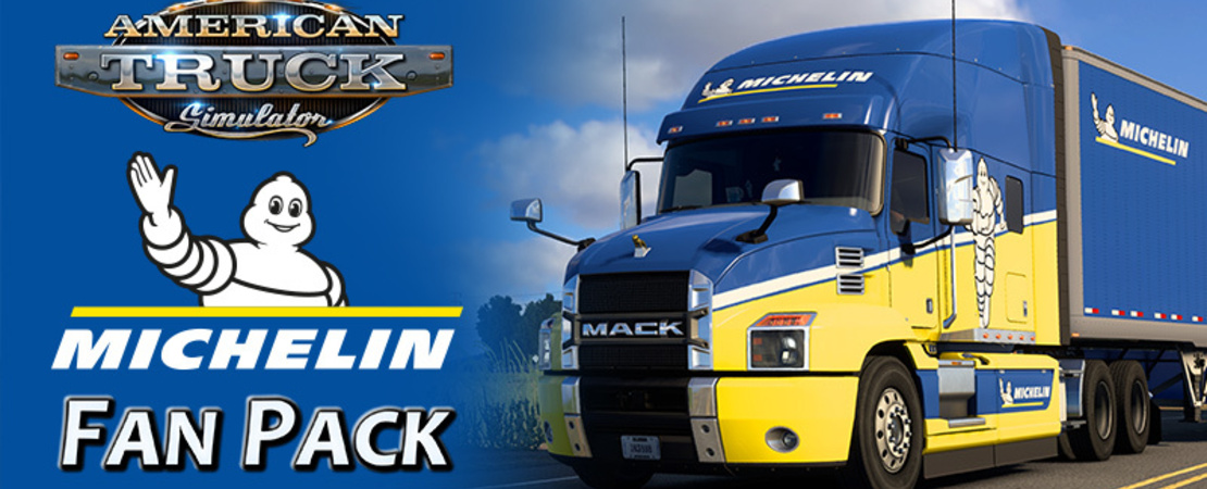 American Truck Simulator - Das Michelin Fan Pack DLC