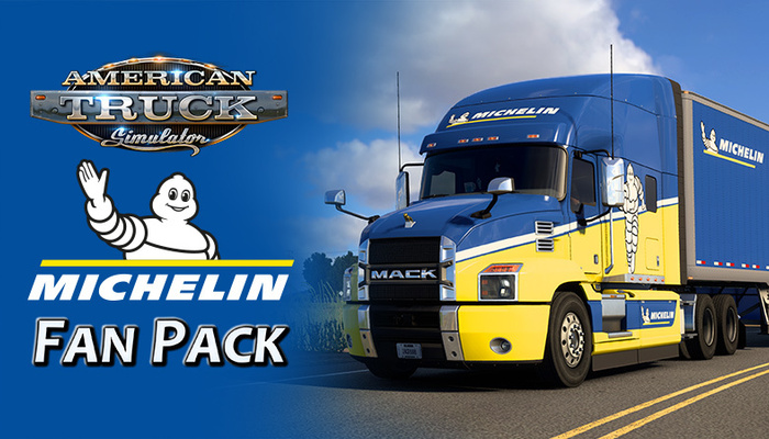 American Truck Simulator: The Michelin Fan Pack DLC