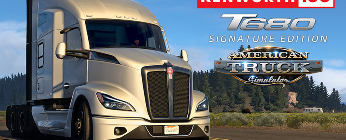 American Truck Simulator: The Kenworth T680 100 Years Anniversary Edition