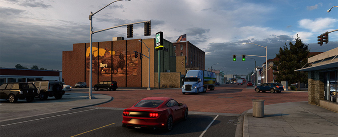 American Truck Simulator: Reise durch Kansas - Unterwegs in Colby und Hays