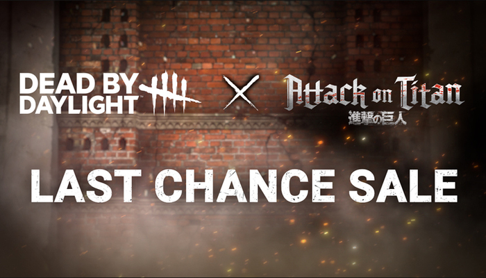 Attack on Titan Collection leaving Dead by Daylight: Last chance to grab the cool outfits!