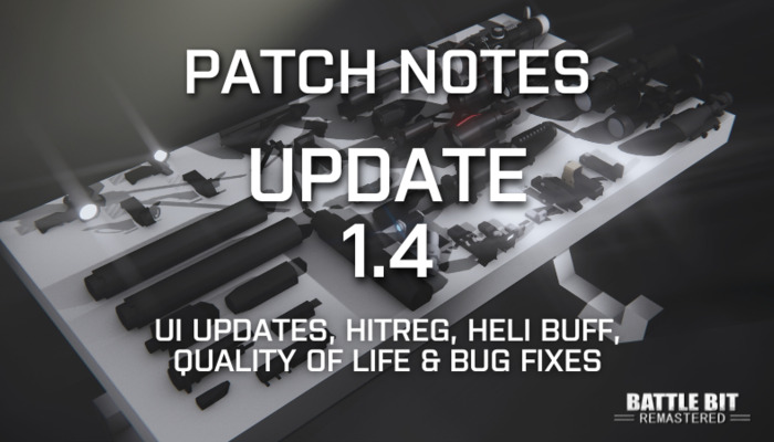 BattleBit Remastered: Update 1.4