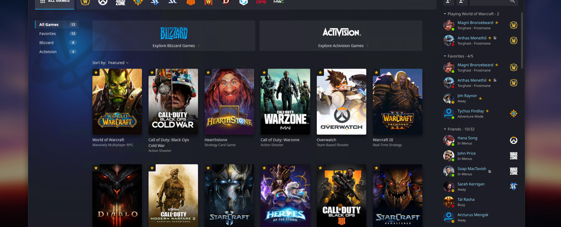 Blizzard - Spekulationen um neues und bisher unbekanntes Spiel