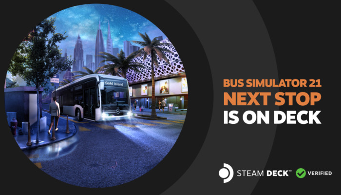 Bus Simulator 21 Next Stop: Now available for Steam Deck