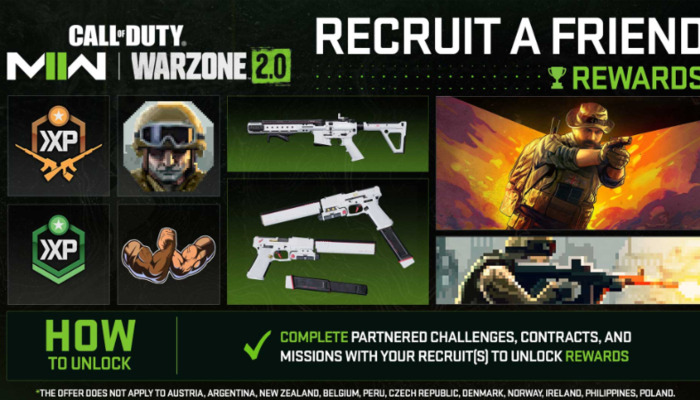 Call of Duty: Warzone 2.0 - Het vrienden uitnodigen programma: Beginner's guide & Overzicht van beloningen