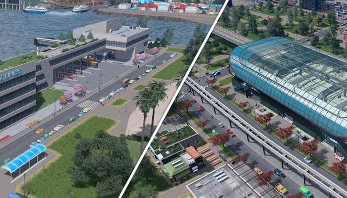 Cities: Skylines: Free expansions with new transportation options