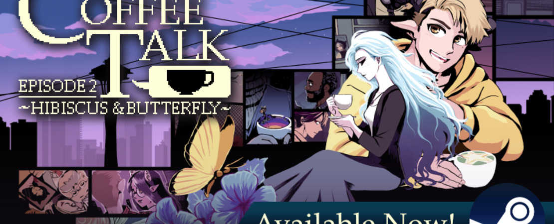 Coffee Talk Episode 2: Hibiscus & Butterfly - Neue Getränke, neue Geschichten und bezaubernde Charaktere