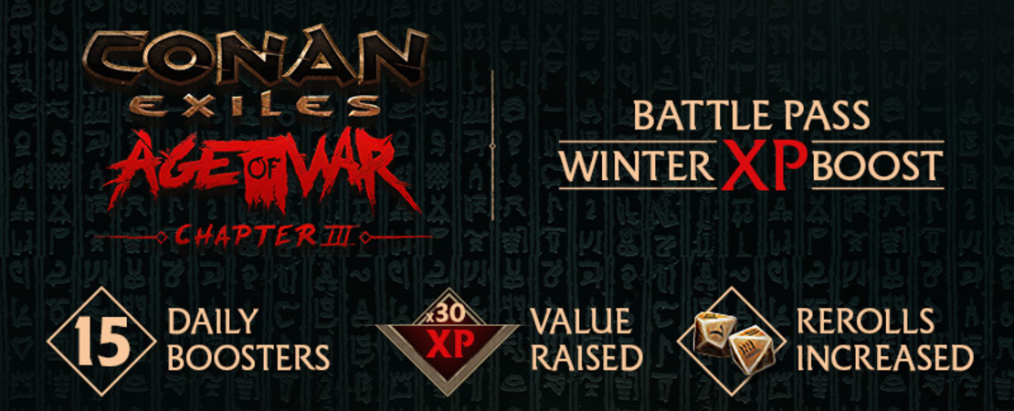 Conan Exiles - Battle Pass Boost zur Vorbereitung auf Age of War – Kapitel 3