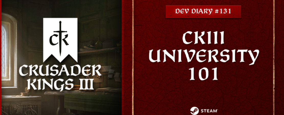 Crusader Kings III - De universiteitsbezoek activiteit in detail