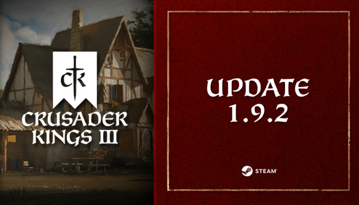 Crusader Kings III: Update 1.9.2