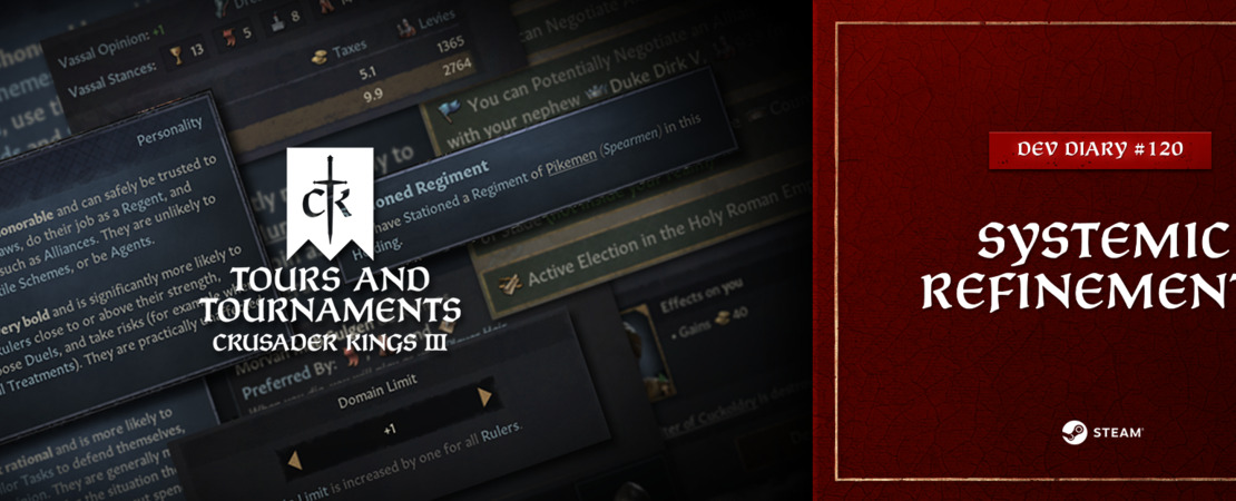 Crusader Kings III - Dev Diary #120 gibt Ausblick auf Neuerungen