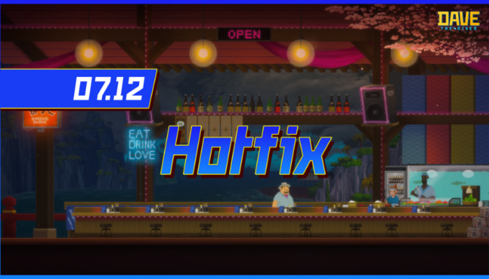 DAVE THE DIVER: Der neueste Hotfix im Detail