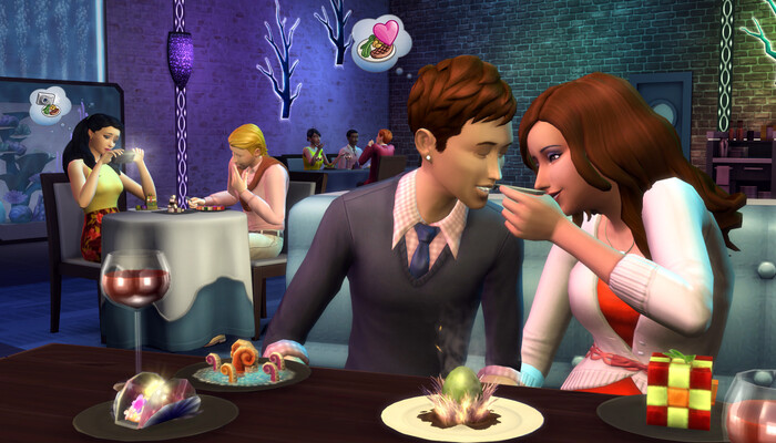 Die Sims 4 Update: Blick auf das Home-Chef-Hustle-Pack