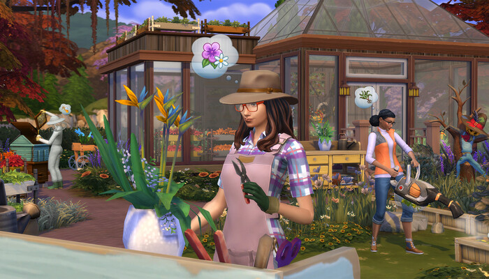 The Sims 4: All information about the free Romantic Garden Stuff pack