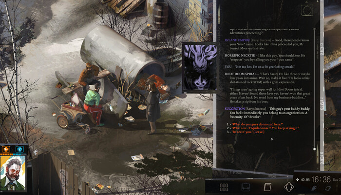 Disco Elysium: New Creative Mode: Collage Mode