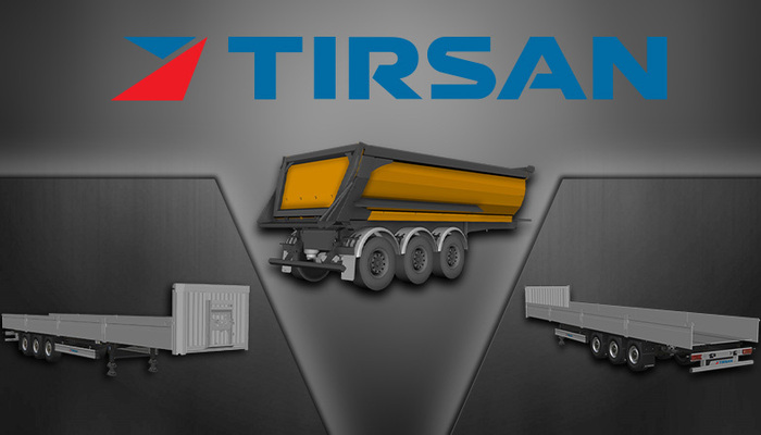 ETS2: TIRSAN trailers coming soon to the game: All information about the collaboration with the Turkish trailer manufacturer