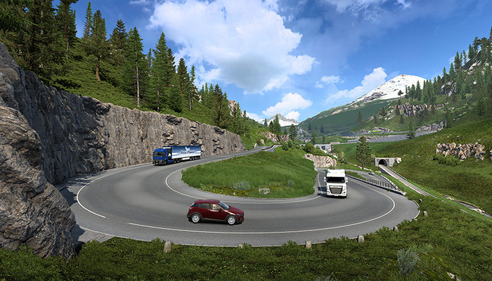 Euro Truck Simulator 2: Alpine Challenge