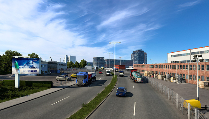 Euro Truck Simulator 2: German cities in a new light