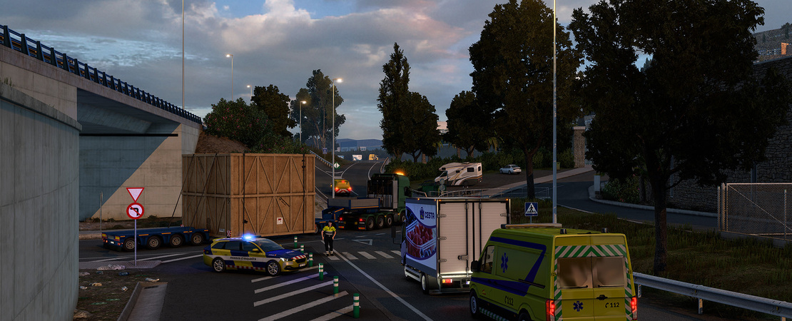 Euro Truck Simulator 2 - New Update 1.47 with Special Transport Routes