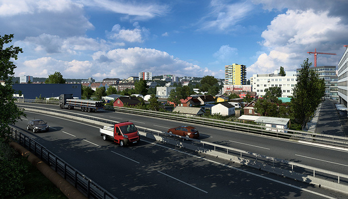 Euro Truck Simulator 2: Zurich's Transformation in Focus