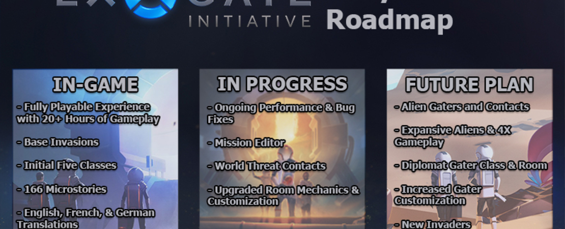 Exogate Initiative - Geplante Funktionen und Entwicklungs-Roadmap im Überblick