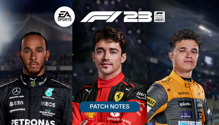 F1 23: The first patch (v1.05) is here!
